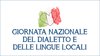 Locandina della "Giornata del dialetto e delle lingue locali"