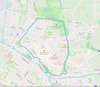 Mappa del giro delle Mura 2026