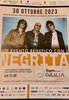 Locandina del concerto dei Negrita a Ferrara organizzato dall'associazione Giulia