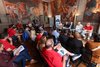 Presentazione del primo torneo di golf "Sisters cities open" tra Ferrara e la città gemellata Toledo degli Usa