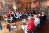 Presentazione del primo torneo di golf "Sisters cities open" tra Ferrara e la città gemellata Toledo degli Usa