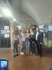 Un momento dell'inaugurazione con l'assessore Massimo Maisto