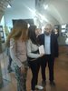 Un momento dell'inaugurazione con l'assessore Massimo Maisto
