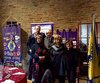 I quattro presidenti dei Lions e Carla Resca dell'associazione centese