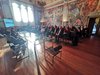 Seminario di formazione giornalisti in sala dell'Arengo del Comune di Ferrara