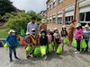 Premiazioni di mercoledì 1 giugno 2022 alla scuola primaria Villaggio Ina, a Barco di Ferrara, con assessori Dorota Kusiak e Alessandro Balboni