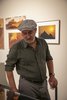 Il curatore della mostra Frederic Montorné