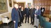 Inaugurazione della mostra con le xilografie della Waehner donate a Isco da Franco Farina