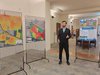 Inaugurazione della mostra DatiFe con ass. Alessandro Balboni