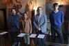Istituto Navarra progetto Nuove generazioni per il lavoro dirigente Massimiliano Urbinati, ass Angela Travagli, prof Stefano Giatti, studente Luca Celati