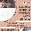 La strolga di Ferrara - Biblioteca Rodari Ferrara