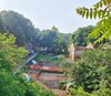 L'area della casa dell'ortolano e le mura