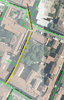 Mappa dei lavori manutenzione stradale via Boldini, a Ferrara