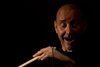 Il batterista Lele Barbieri del trio Tudantran
