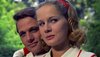 Lino Capolicchio con Dominique Sanda in una scena del film "Il Giardino dei Finzi Contini"