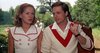 Lino Capolicchio con Dominique Sanda in una scena del film "Il Giardino dei Finzi Contini"