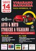 Locandina "Auto e moto storiche" - Vigarano Mainarda, Ferara, 14 settembre 2024