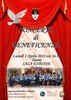 Locandina del concerto di beneficenza, sala Estense, Ferrara - 2 aprile 2018