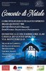 Locandina del concerto di Natale 2019 nella Chiesa Santo Spirito - Ferrara, 22 dicembre 2019