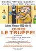 Locandina evento informativo sul "Contrasto alle truffe agli anziani" in programma per sabato 26 marzo 2022