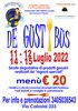 Locandina  De Gustibus 11-12 e 14-15 luglio 2022.