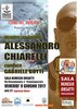 Locandina dell incontro con Alessandro Chiarelli a Pontelagoscuro (Ferrara) 9 giugno 2017