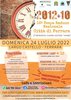 Locandina e programma del "16.o Vespa Raduno città di Ferrara" in programma per domenica 24 luglio 2022