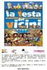 Locandina "Festa dei vicini 2019" - Ferrara, venerdì 20 settembre 2019