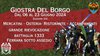 Locandina della 21.a edizione "Giostra del Borgo" - Ferrara, 6-23 giugno 2024