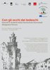 Locandina della mostra "Con gli occhi dei tedeschi" - Municipio di Ferrara, 29 marzo-12 aprile 2019