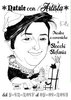 Locandina della mostra "Natale d'artista" di Stefania Stocchi, Biblioteca Bassani, Ferrara 5 dicembre 2017-5 gennaio 2018