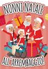 Locandina del mercatino "Nonni Natale all'arrembaggio!" - Biblioteca Bassani, Ferrara, sabato 15 dicembre 2018