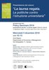 Locandina della presentazione libro "La laurea negata" - Unife, Ferrara 5 dicembre 2018