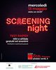 Locandina Screening Night
