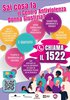 Locandina di sensibilizzazione anti violenza
