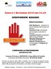 Locandina dell'incontro "Stop alle truffe" alla Biblioteca Bassani - Ferrara, sabato 1 dicembre 2018