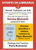 Locandina dell'incontro di giovedì 18 gennaio 2018 a Ibs per il ciclo 'Uno sguardo al cielo'