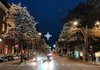 Luminarie Natale 2021 Corso Cavour illuminato