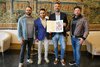 Fratelli Iuculano con assessore Carità - foto FVecchiatini
