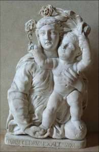 Madonna del Cedro di autore ignoto del XVI secolo