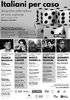 Manifesto "Italiani per caso", Ferrara 27 aprile, 4, 11, 23, 29 maggio 2018