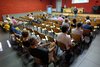 Maratona di lettura di Ferragosto biblio Bassani di Ferrara - pubblico con Roberto Rubini