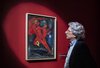 L'assessore Marco Gulinelli alla mostra su Chagall