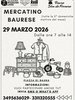 Locandina Mercatino baurese - Ferrara, 29 marzo 2026