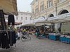 Mercato venerdì in piazza Savonarola - Ferrara novembre 2024 (foto GioM)