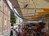 Mercato del venerdì in corso Porta Reno a Ferrara (foto d'archivio GioM)