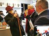 Mostra su "La fotografia 1839-2020": inaugurazione con vicesindaco Nicola Lodi, Vittorio Sgarbi e Italo Zannier - Ferrara, 10 febbraio 2021 (foto GioM)