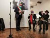 Mostra su "La fotografia 1839-2020": inaugurazione con vicesindaco Nicola Lodi, Vittorio Sgarbi e Italo Zannier - Ferrara, 10 febbraio 2021 (foto GioM)