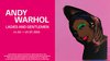 Locandina della mostra di Andy Warhol Ferrara 2026