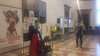 Concerto con Benedetta Kim e Andrea Curti al finissage della mostra "Sandro Simeoni pittore cinematografico", 30 marzo 2017
